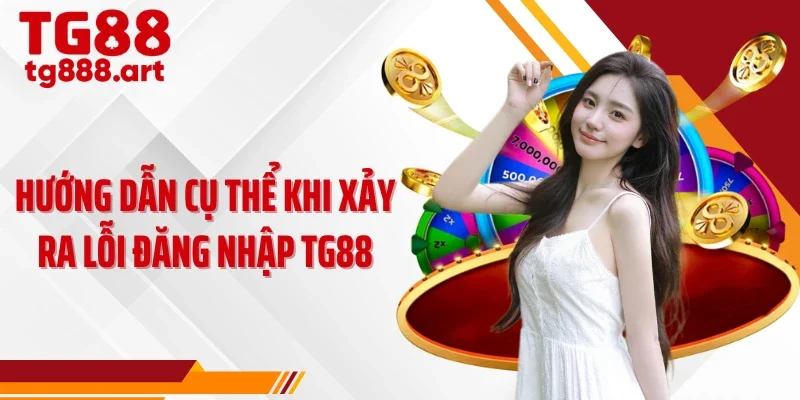 Hướng dẫn cụ thể khi xảy ra lỗi đăng nhập TG88